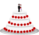 gif amour gateau